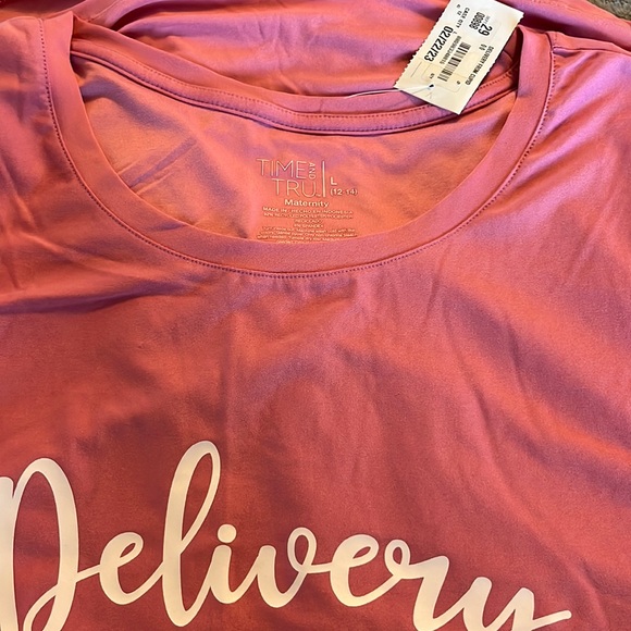 Time And Tru Women's “Delivery
From Cupid” Graphic T-Shirt Pink Size L (12-14) - Picture 11 of 12